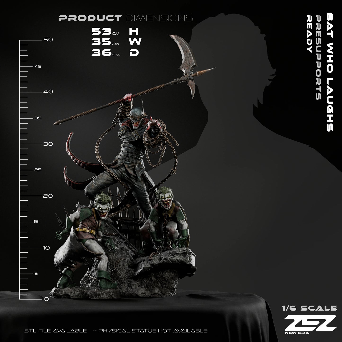 Batman Who Laughs Statue
