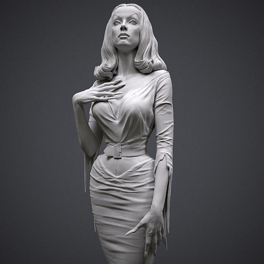 Vampira Statue 3D-Printed Kit