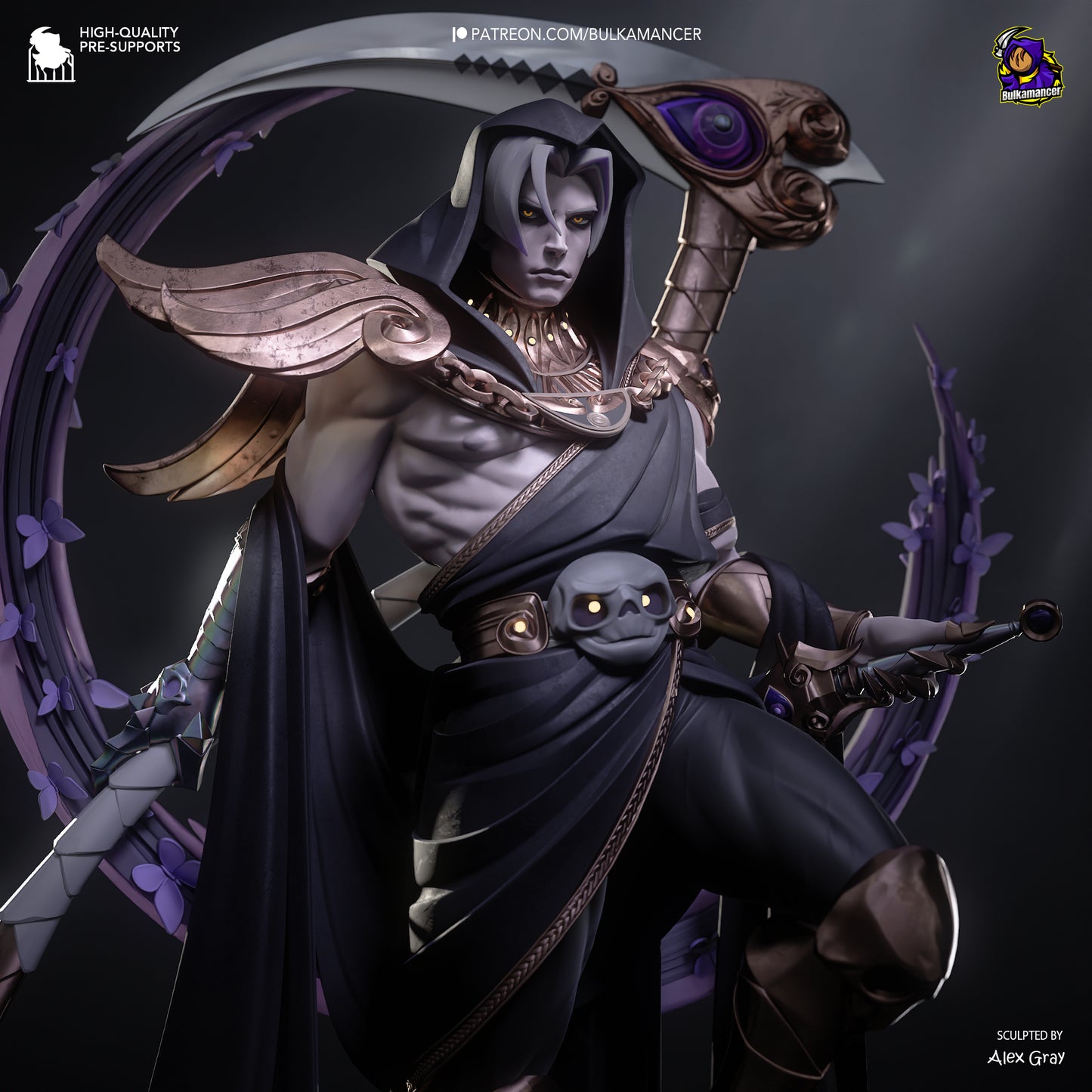 Thanatos Statue