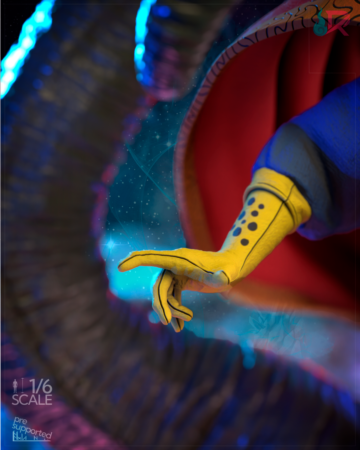 Dr. Strange VS Shuma Gorath Statue 3D-Printed Kit