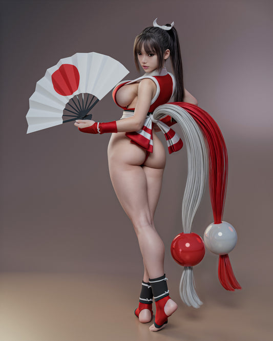 Mai Shiranui 2 Statue