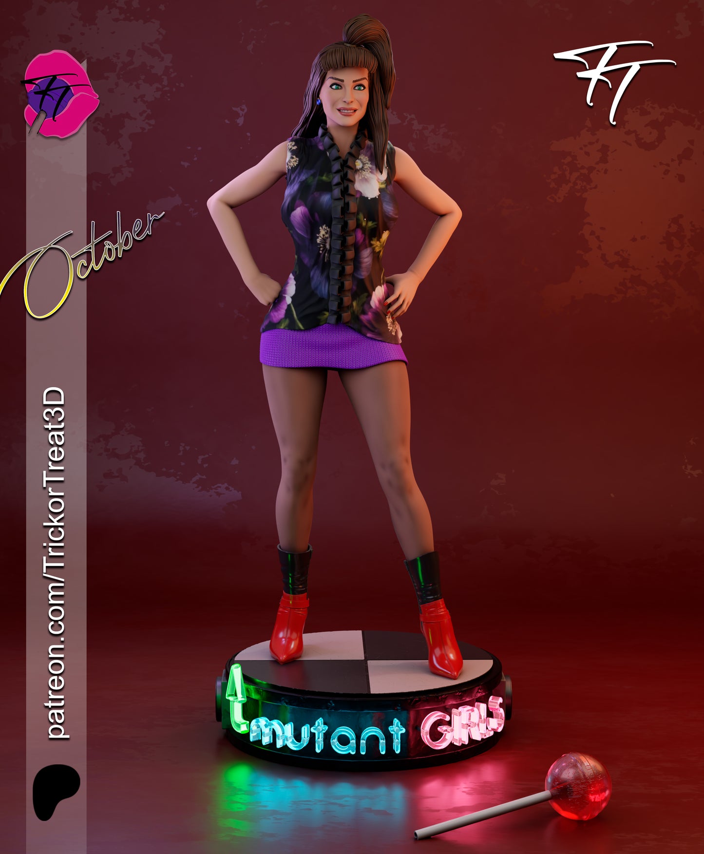 Mary (Total Recall) Statue