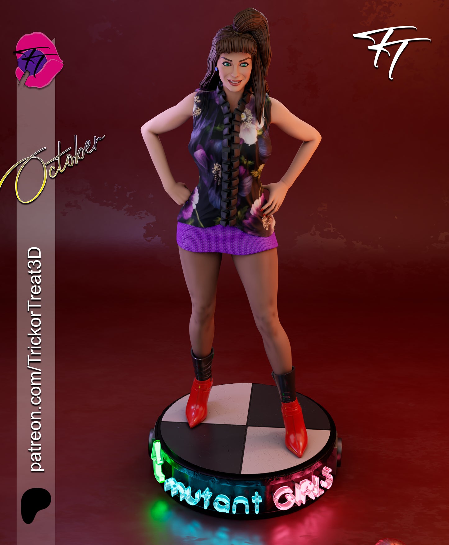 Mary (Total Recall) Statue