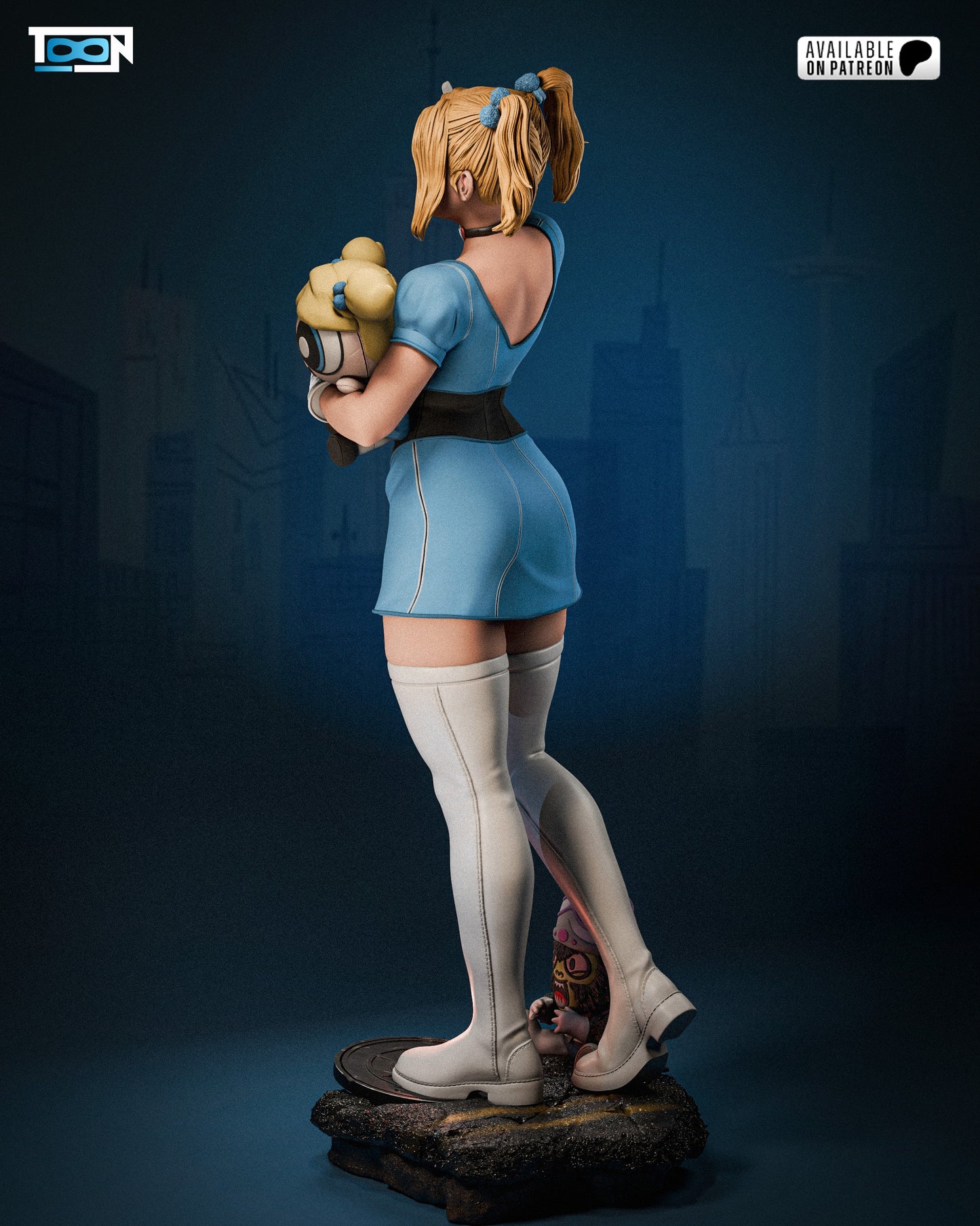 Bubbles Statue