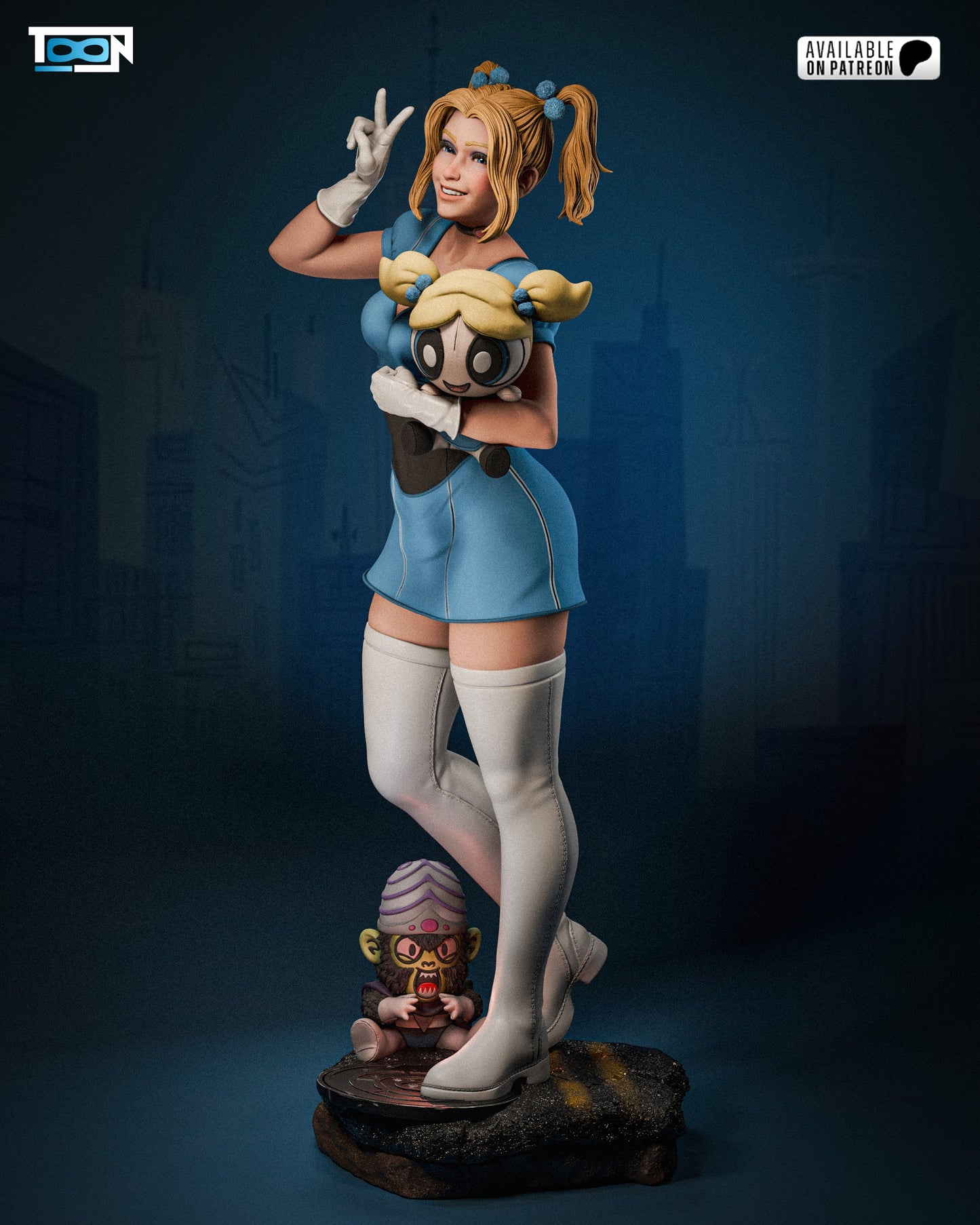 Bubbles Statue