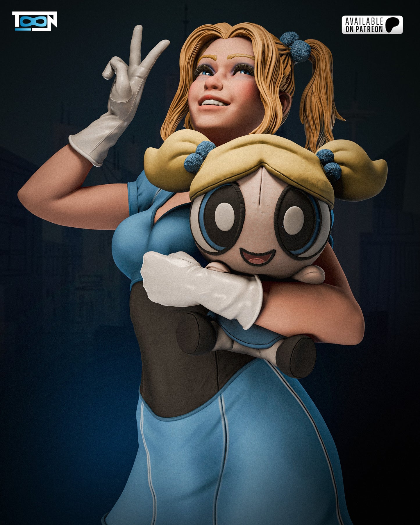 Bubbles Statue