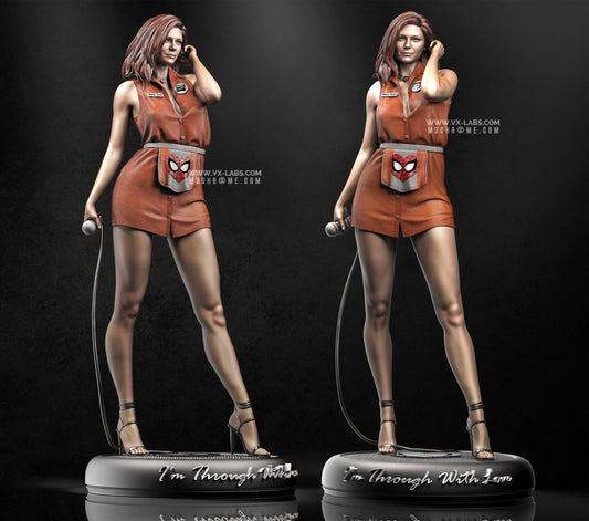 Mary Jane Watson Statue