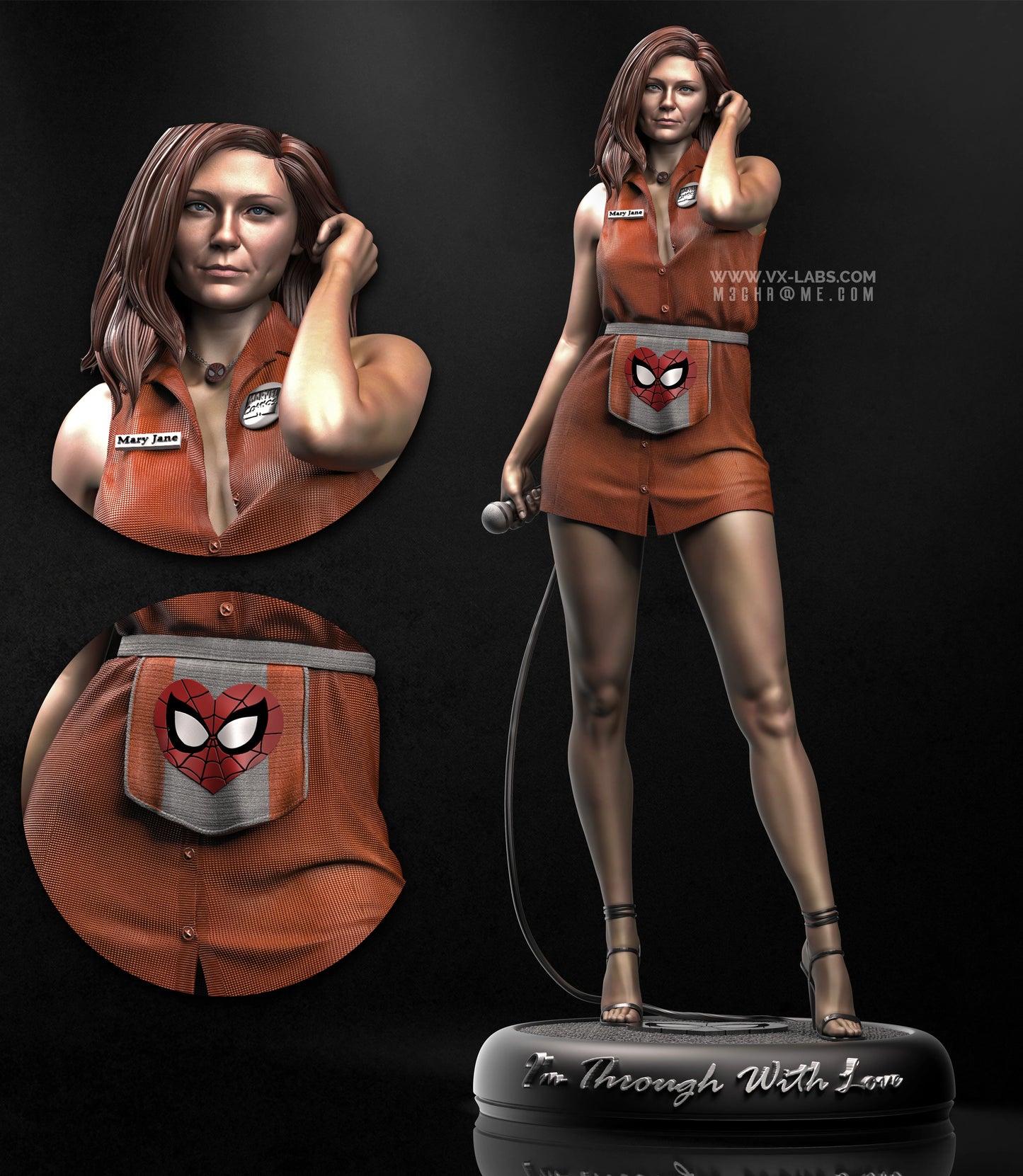 Mary Jane Watson Statue