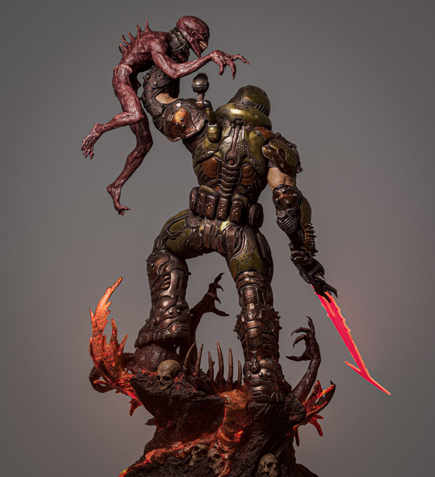 Doom Slayer Statue