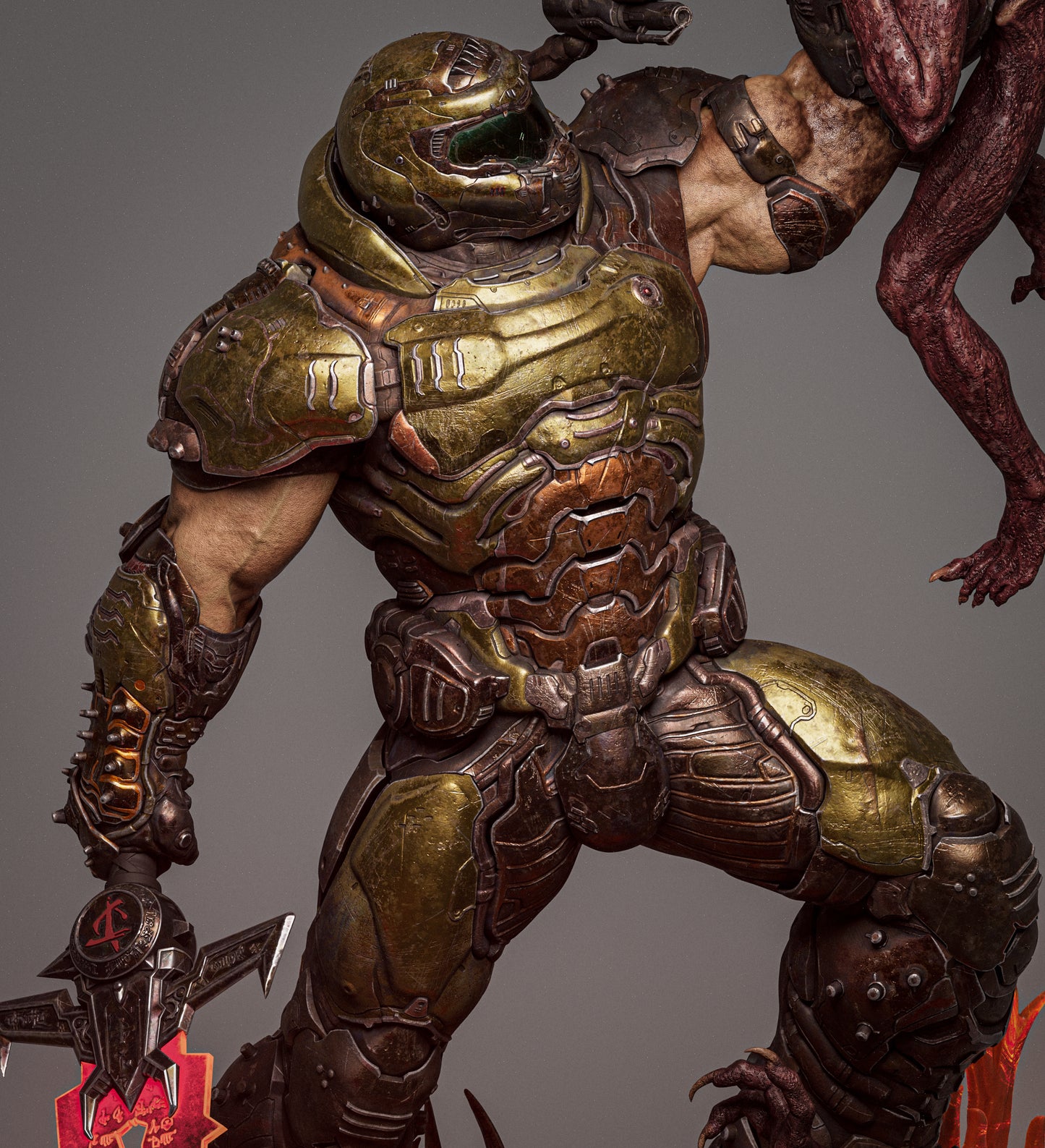 Doom Slayer Statue