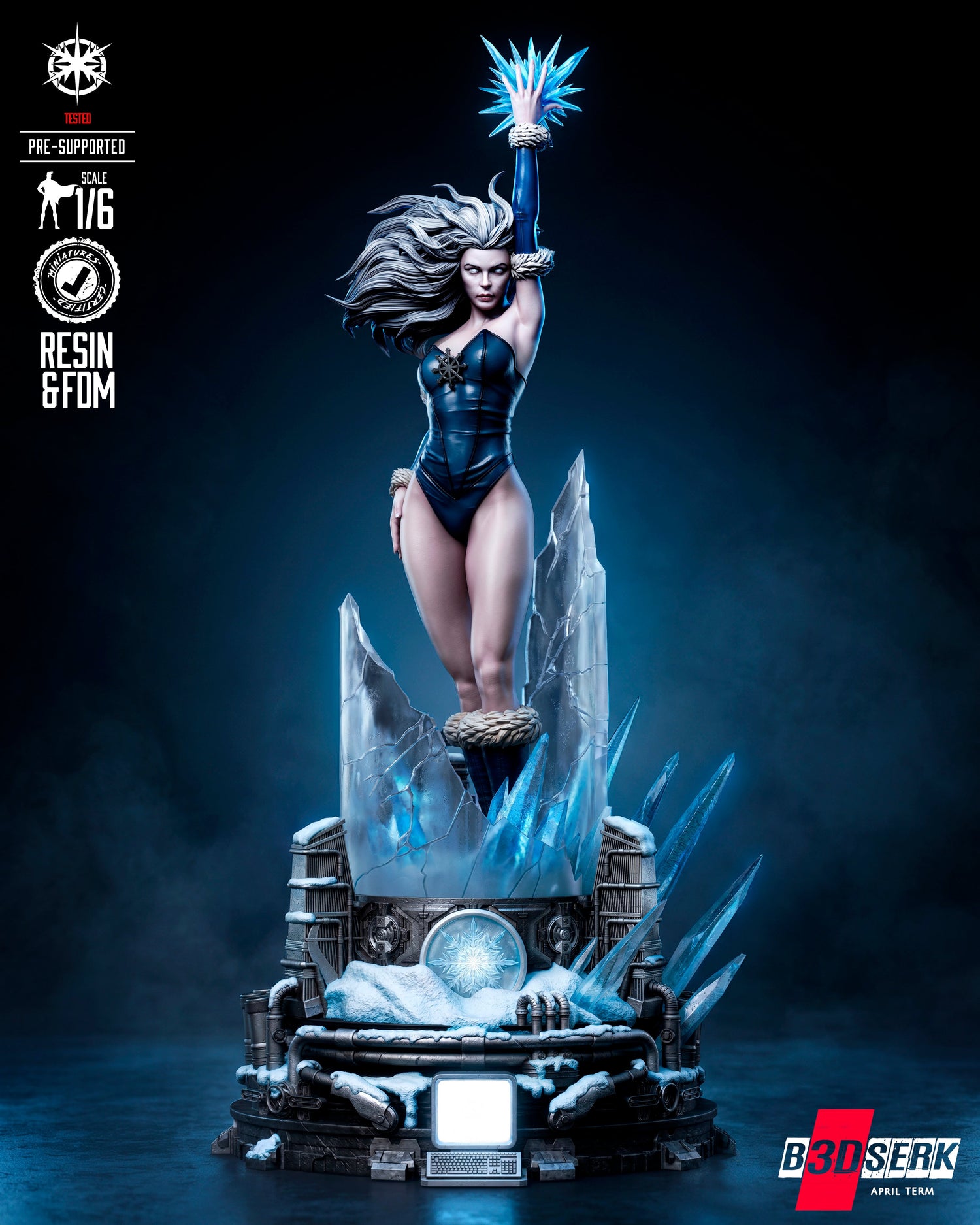 B3DSERK Studio Statues