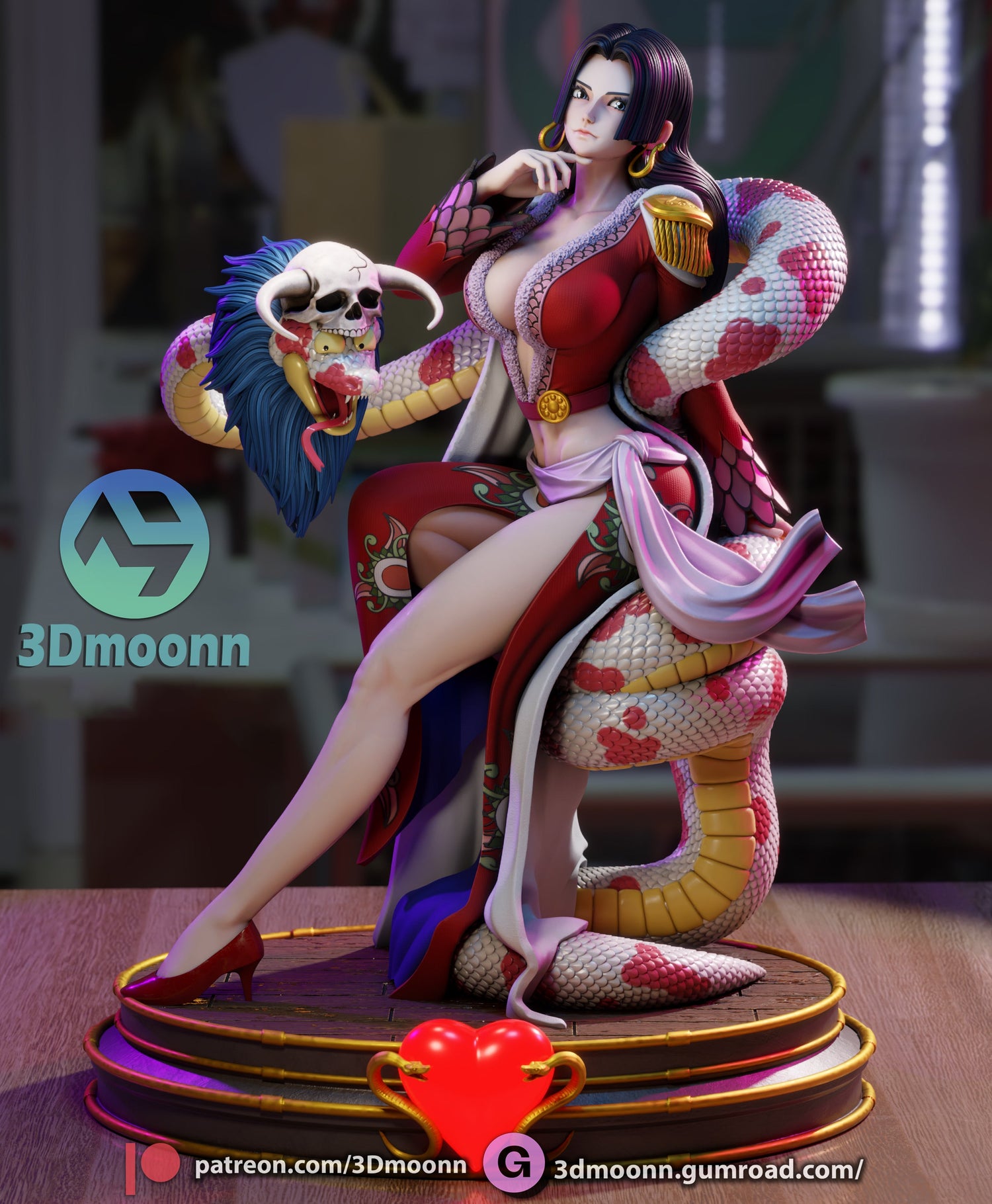 3DMoonn Statues