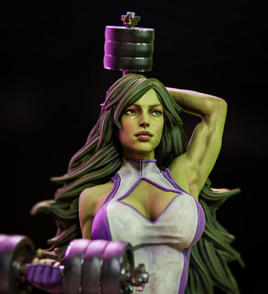 She-Hulk Statue