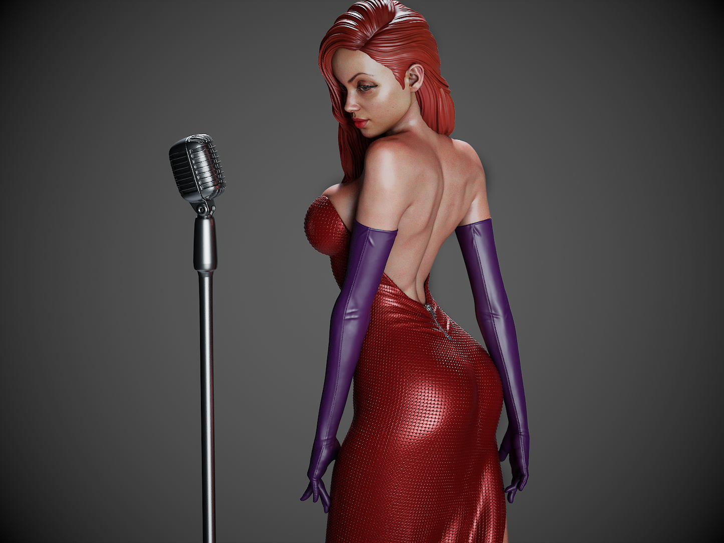 Jessica Rabbit Statue