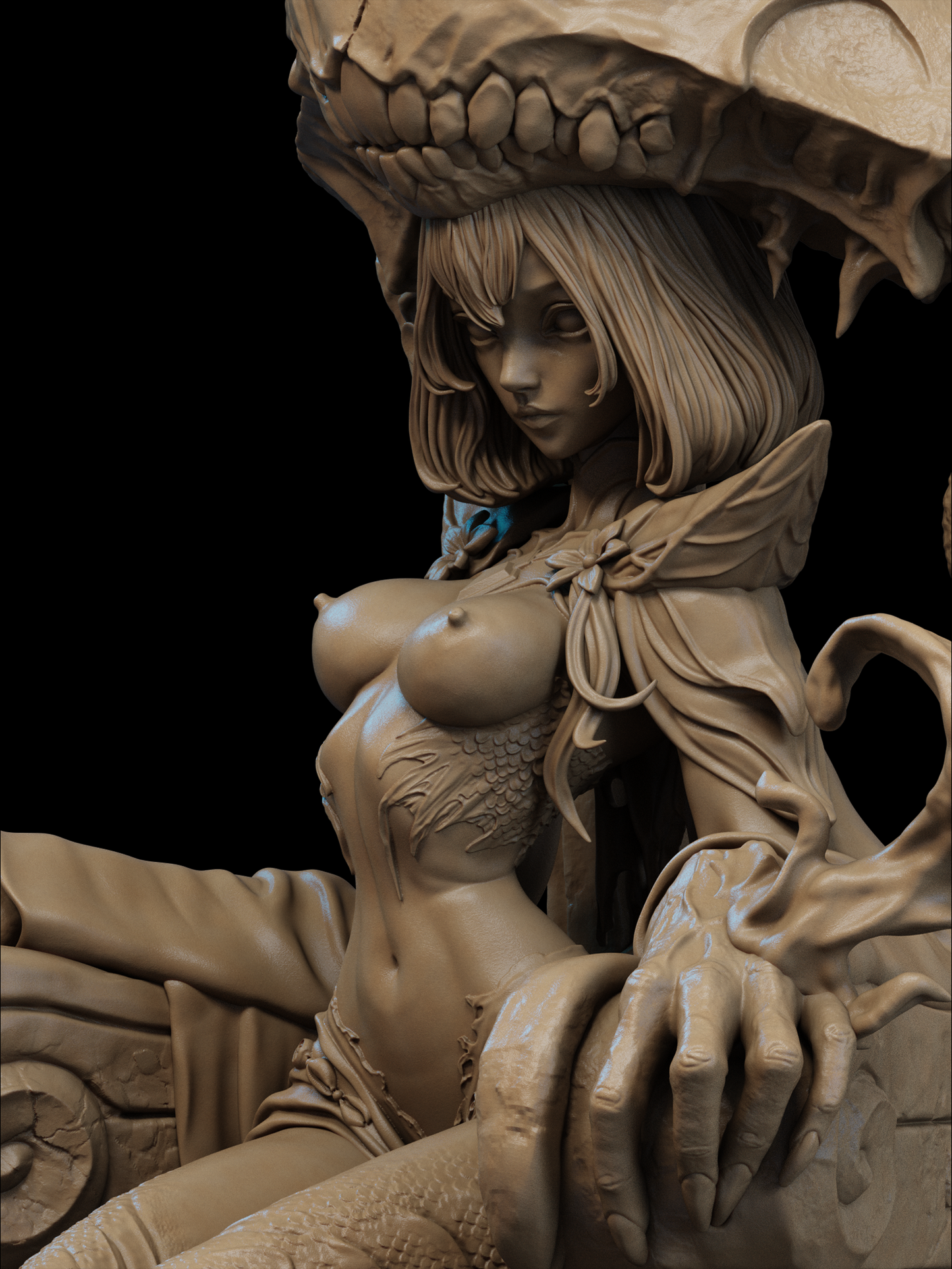 Azashara Statue 3D-Printed Kit