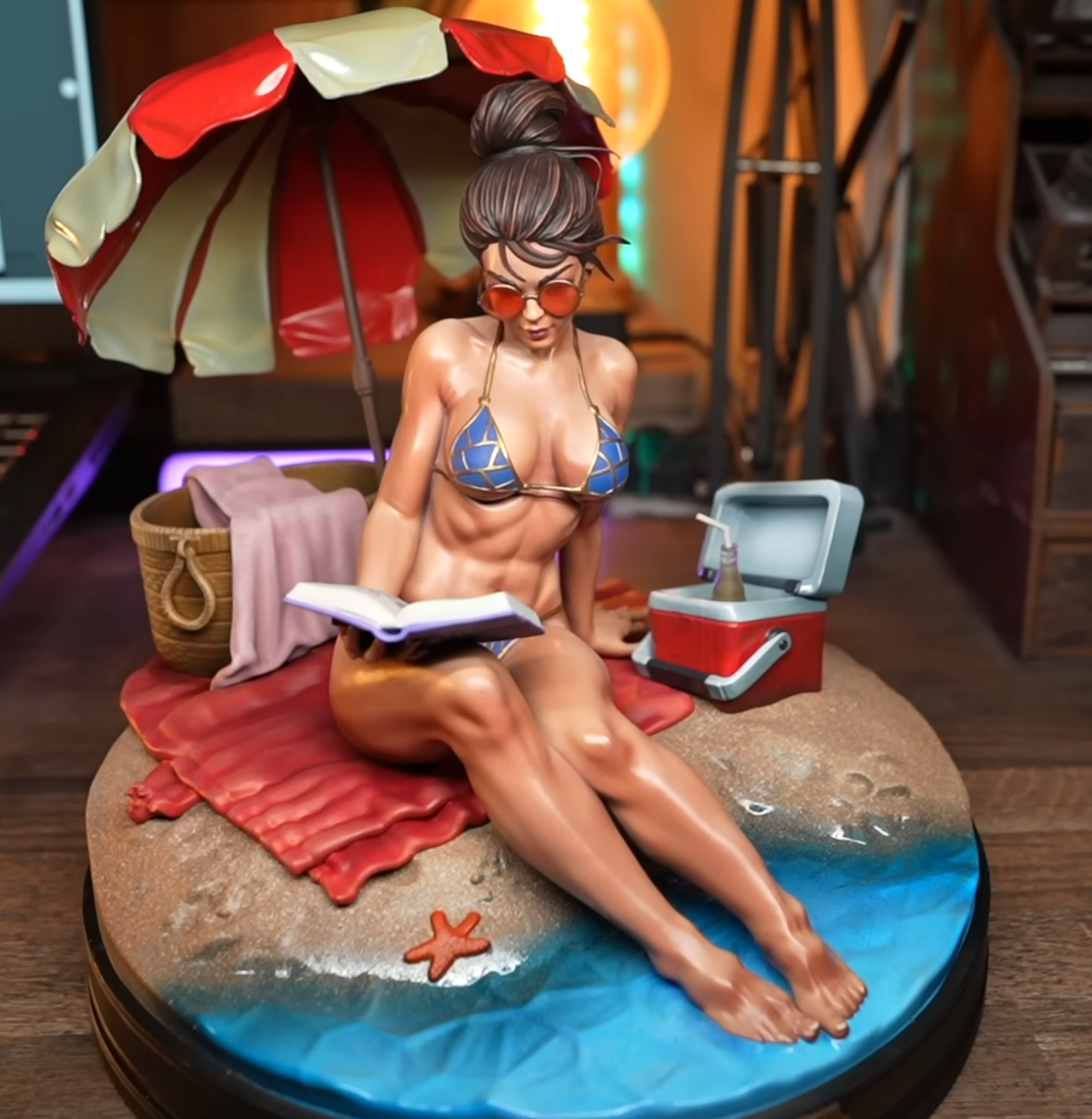 Chun-Li Statue 3D-Printed Kit