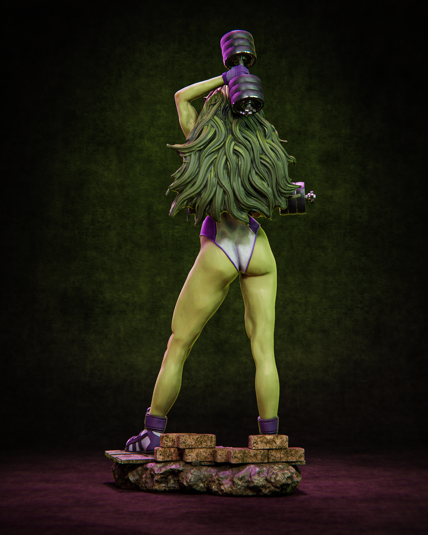 She-Hulk Statue