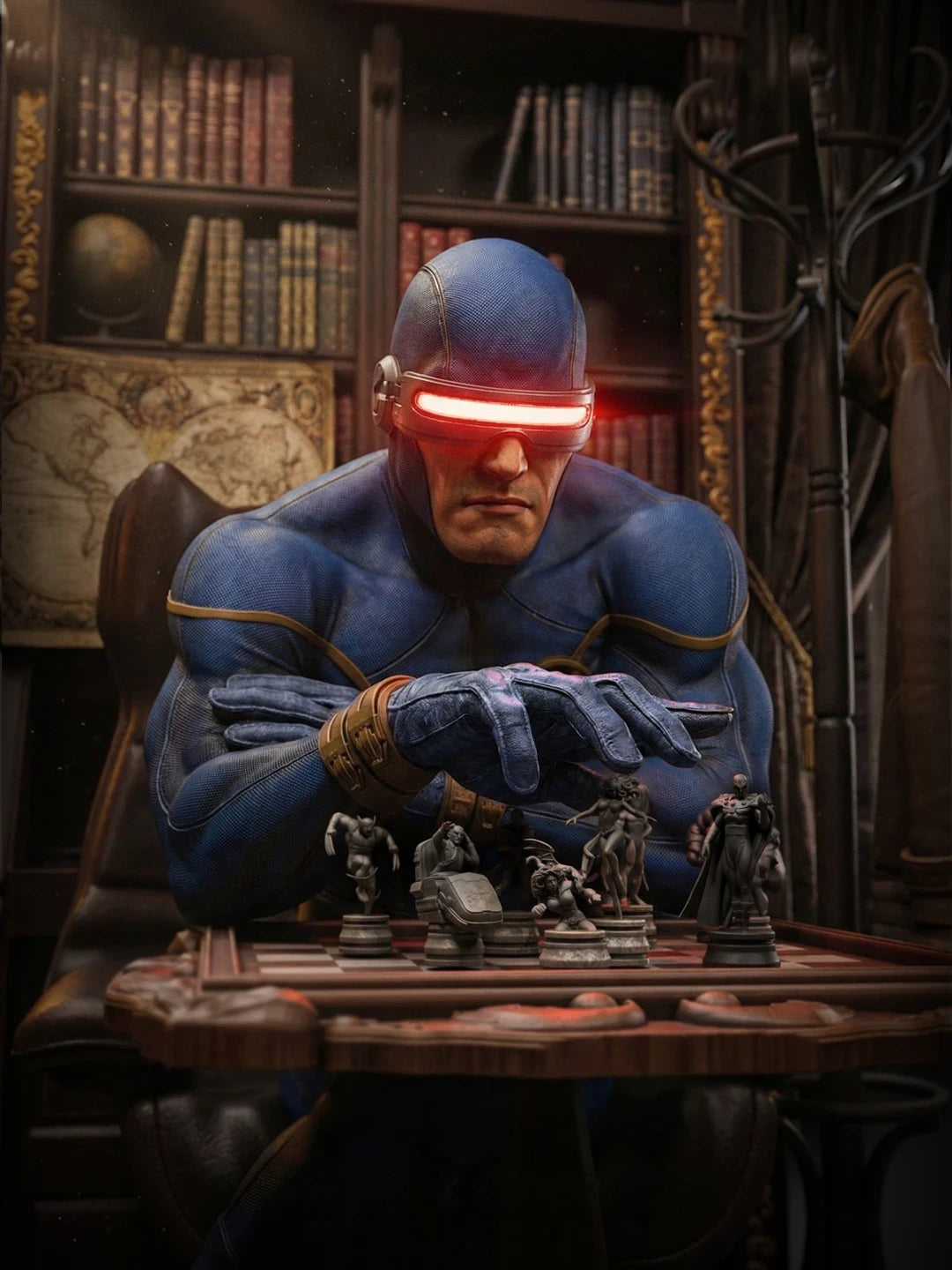 Cyclops Statue 3D-Printed Kit