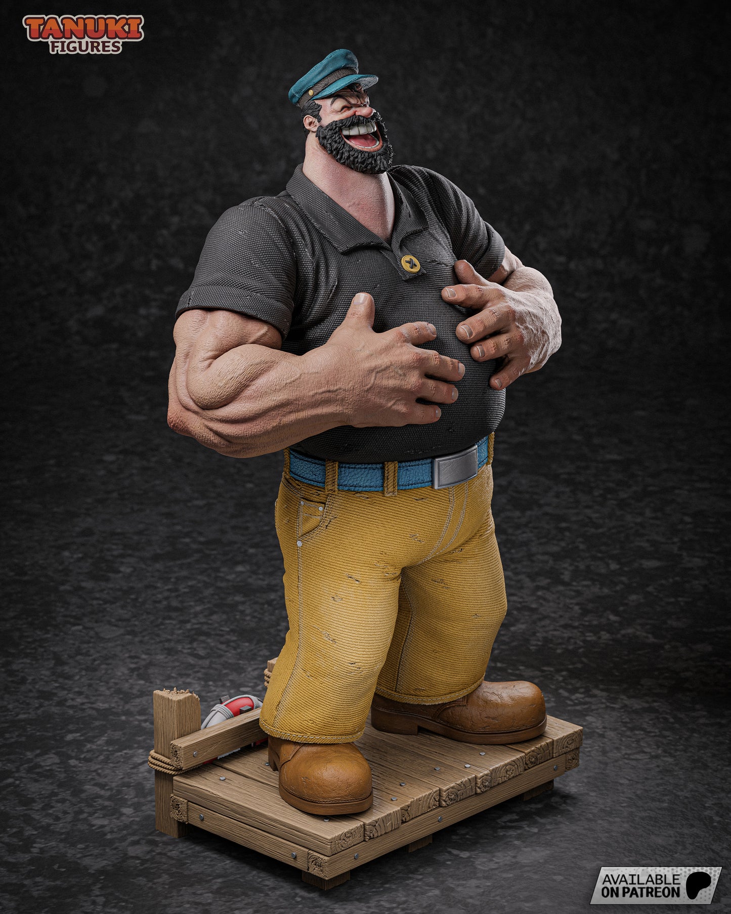 Bluto Statue 3D-Printed Kit