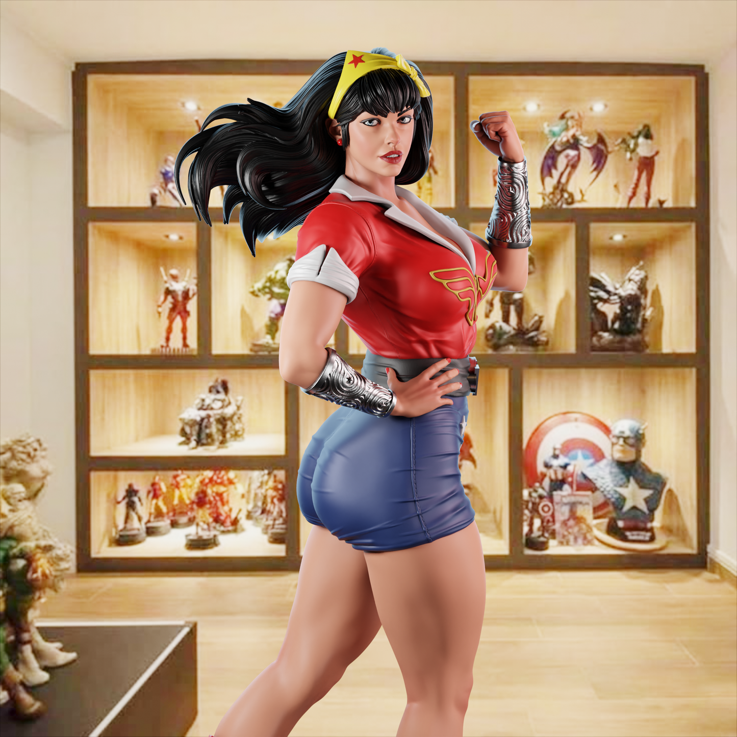 Bombshell Wonder Woman Statue