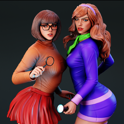 Daphne And Velma Statue