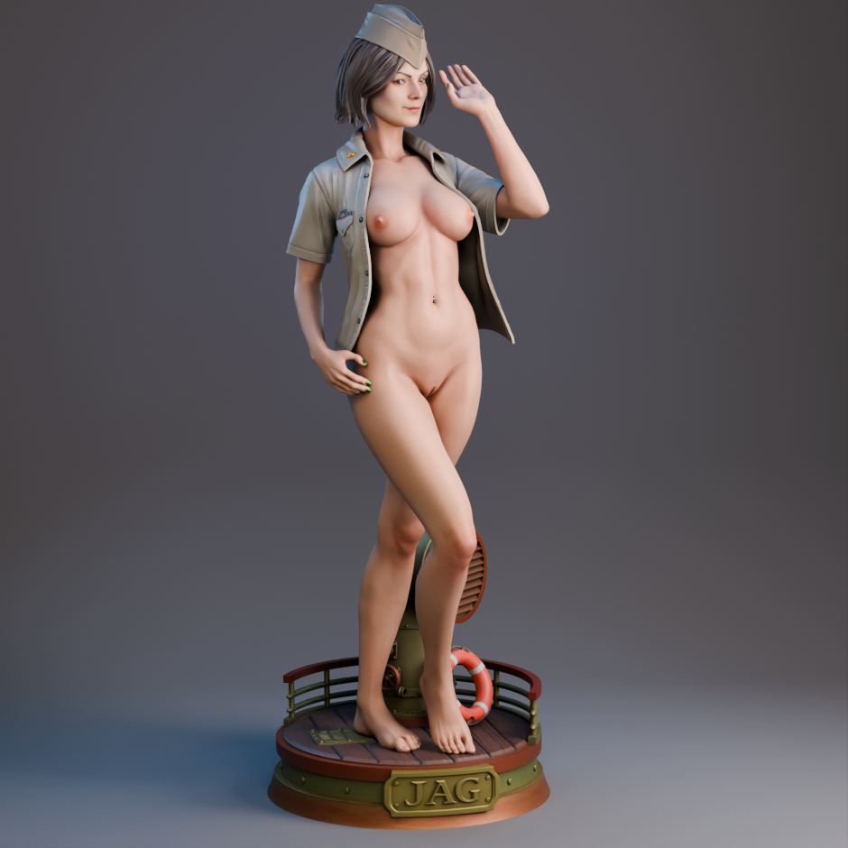 Major MacKenzie Statue 3D-Printed Kit