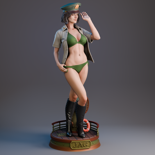 Major MacKenzie Statue 3D-Printed Kit