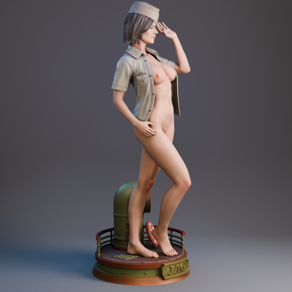Major MacKenzie Statue 3D-Printed Kit