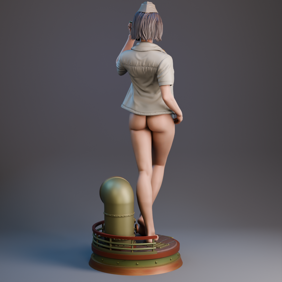 Major MacKenzie Statue 3D-Printed Kit