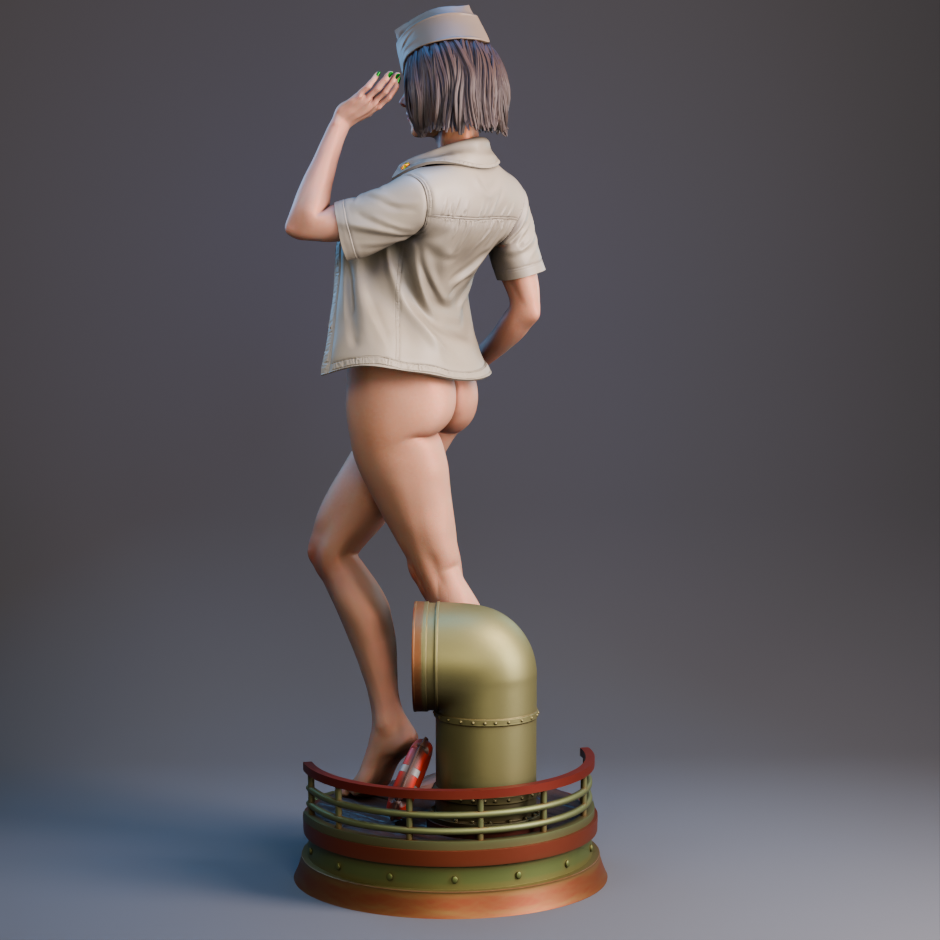 Major MacKenzie Statue 3D-Printed Kit