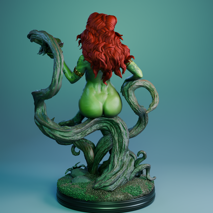 Poison Ivy Bombshell Statue 3D-Printed Kit