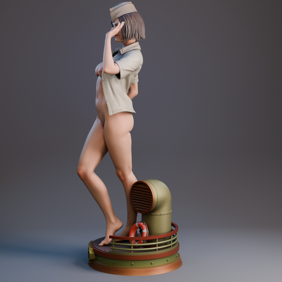 Major MacKenzie Statue 3D-Printed Kit