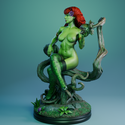 Poison Ivy Bombshell Statue 3D-Printed Kit