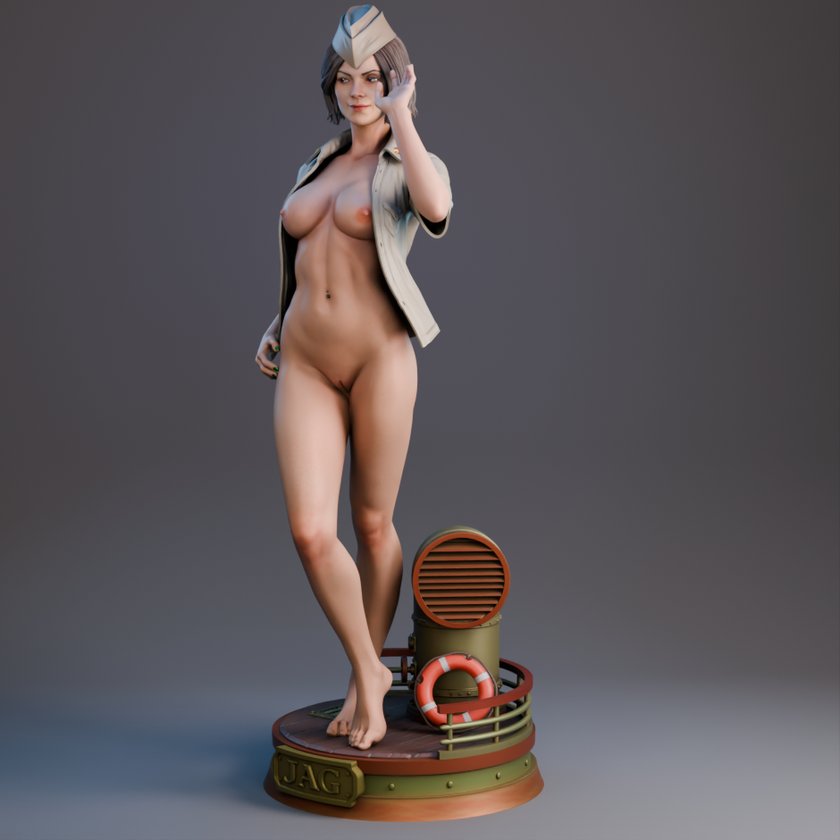 Major MacKenzie Statue 3D-Printed Kit