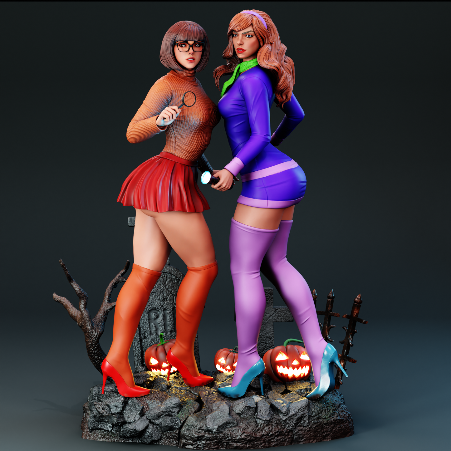 Daphne And Velma Statue