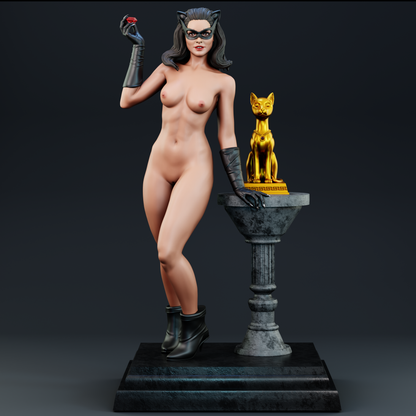 Catwoman (Julie Newmar)Statue 3D-Printed Kit