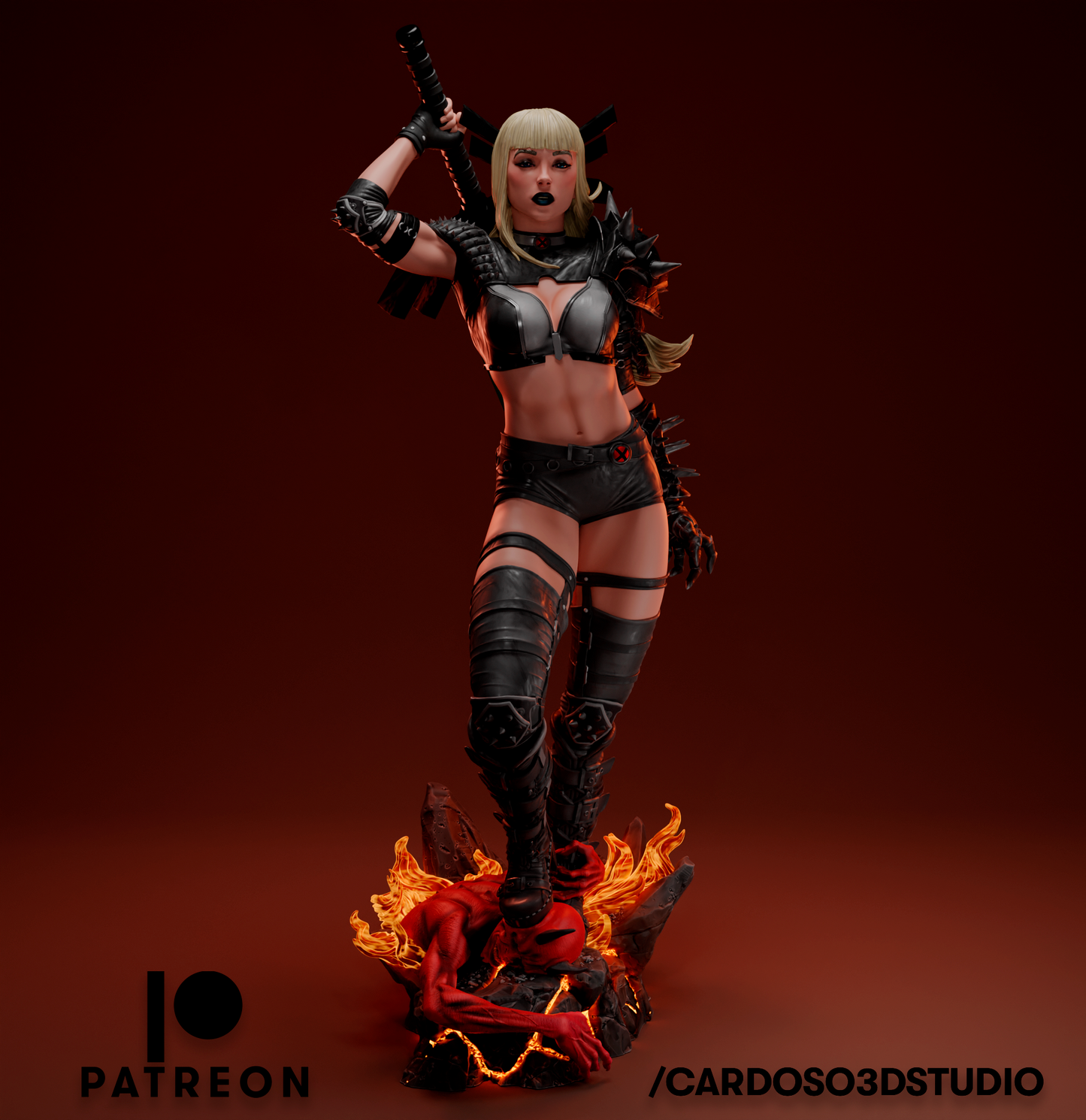 Magik Statue 3D-Printed Kit