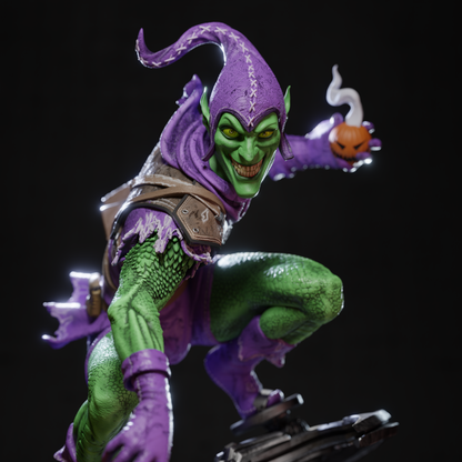 Green Goblin Statue 3D-Printed Kit