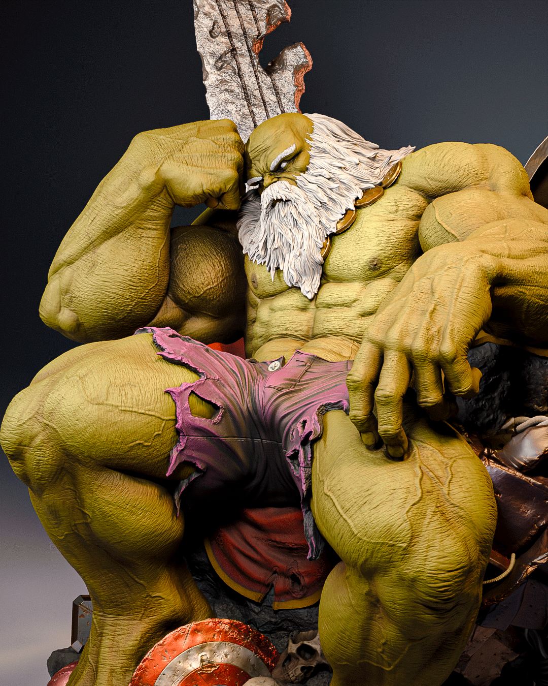 Maestro Statue 3D-Printed Kit