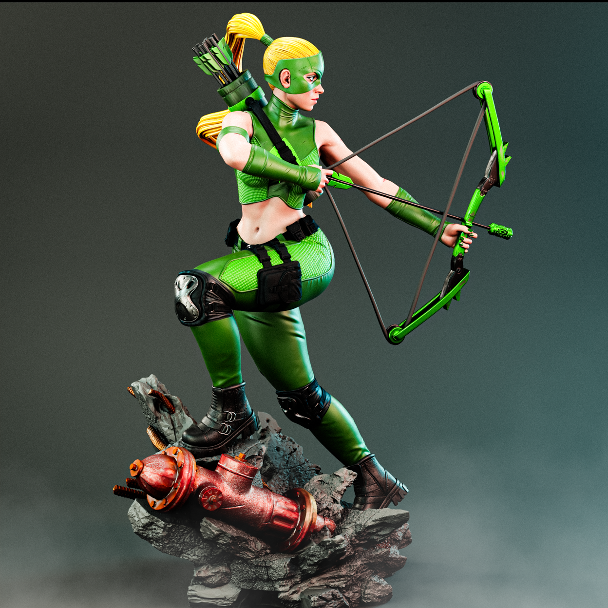 Artemis (Young Justice) Statue
