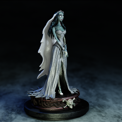 Emily (Corpse Bride) Statue 3D-Printed Kit