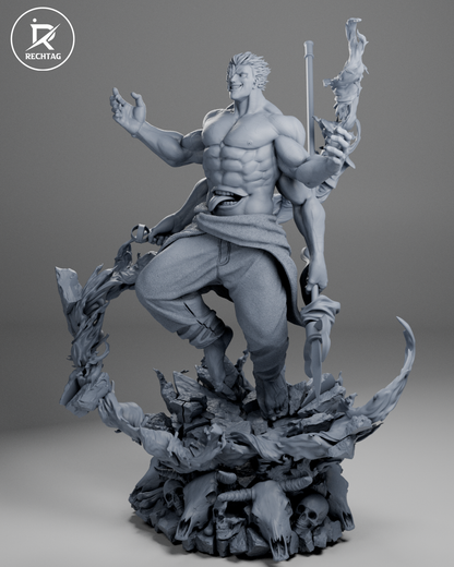 Ryomen Sukuna Statue 3D-Printed Kit