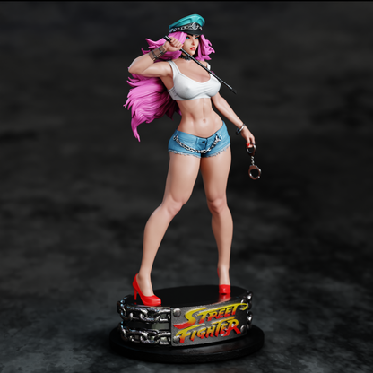 Poison (Street Fighter) Statue