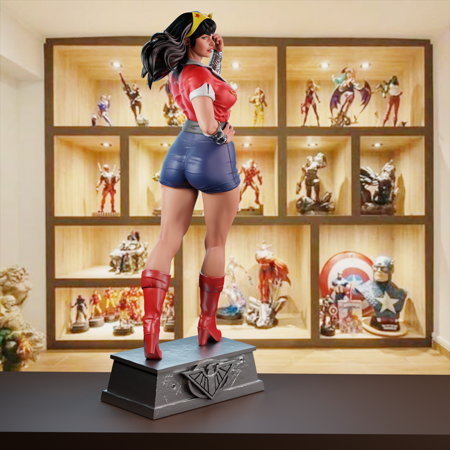 Bombshell Wonder Woman Statue