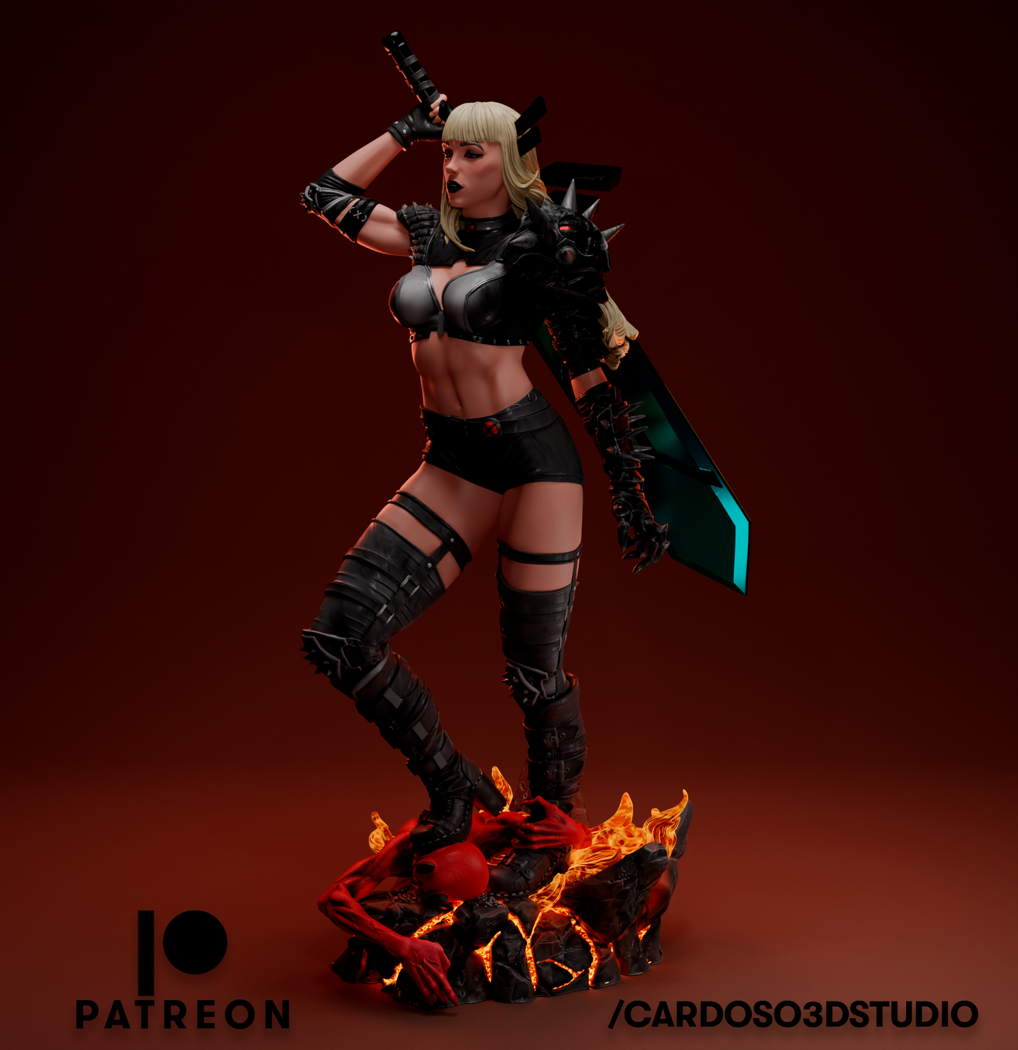 Magik Statue 3D-Printed Kit