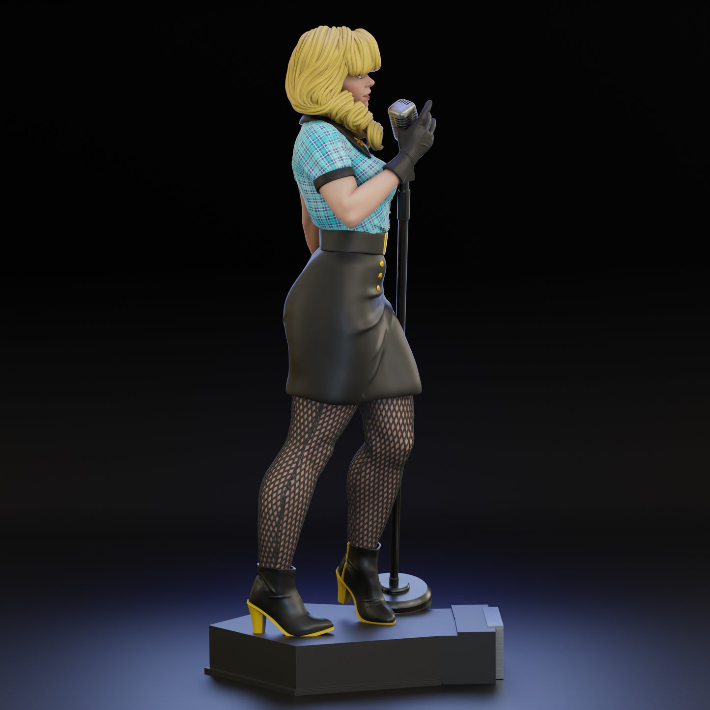 Black Canary Bombshell Statue