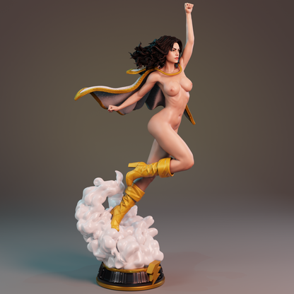 Mary Marvel Statue 3D-Printed Kit