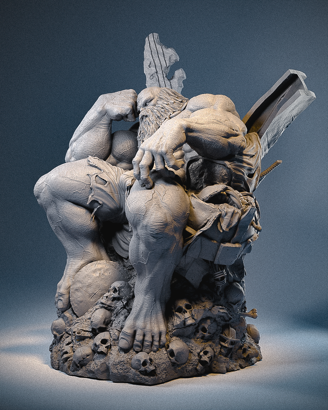 Maestro Statue 3D-Printed Kit