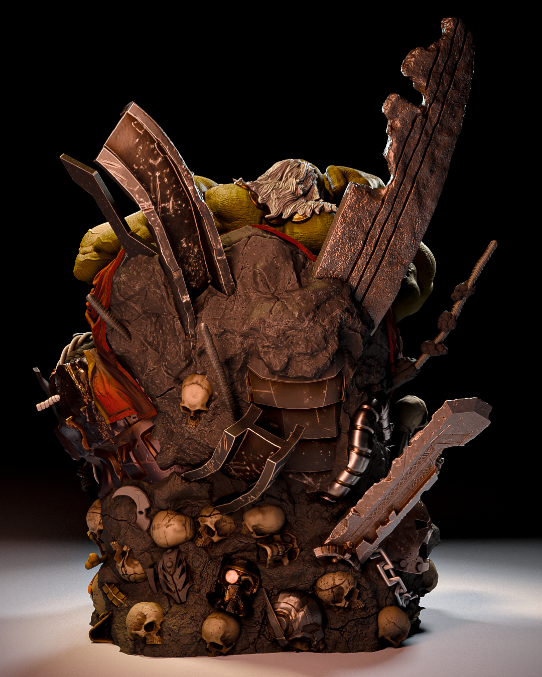 Maestro Statue 3D-Printed Kit
