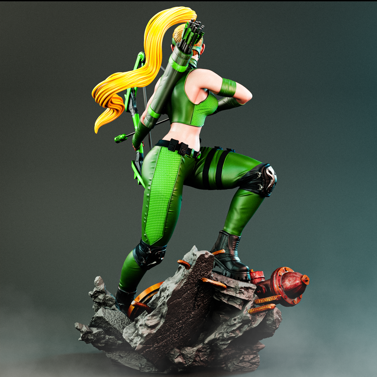 Artemis (Young Justice) Statue